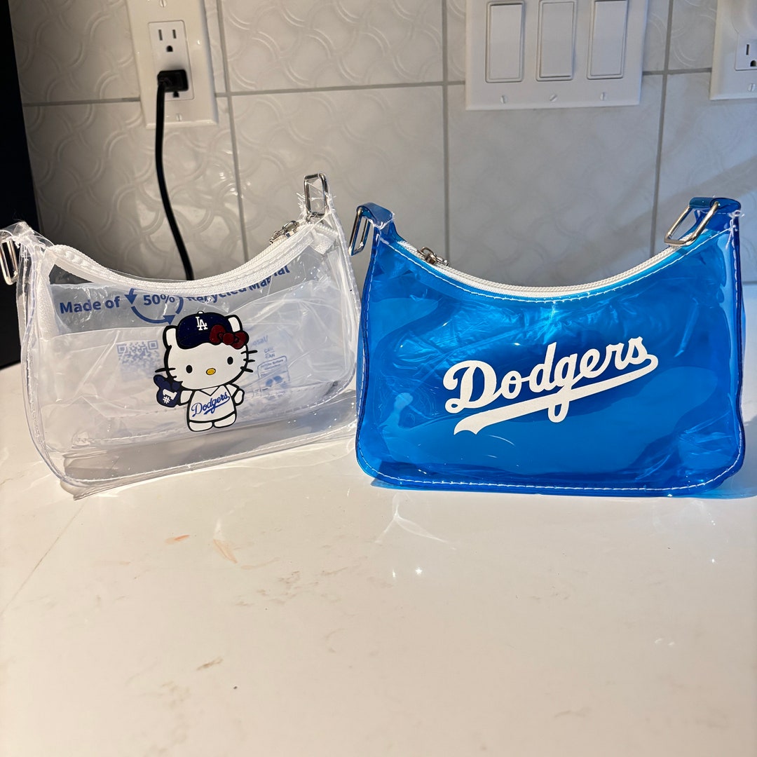 Customized Clear Dodger Bag, Clear Stadium Approved Bag, Clear