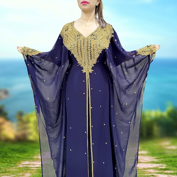 Moroccan Kaftan - Etsy