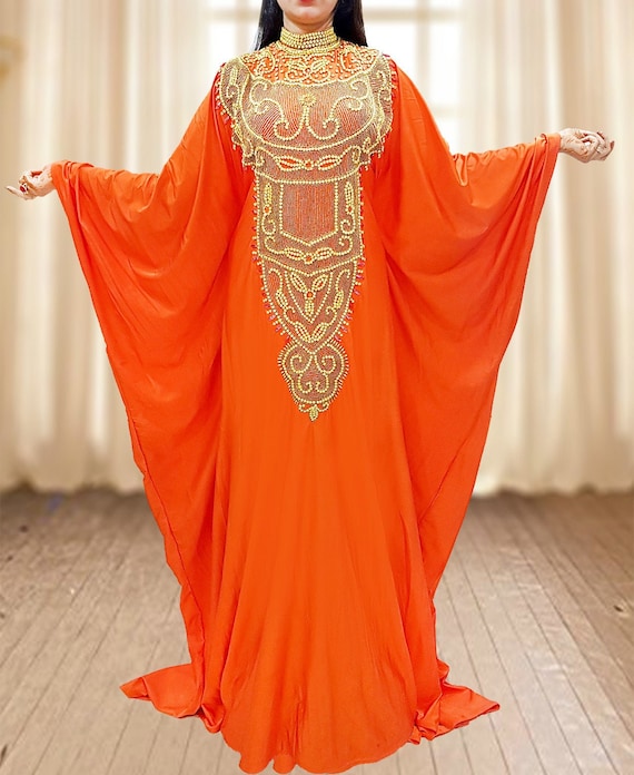 orange caftan