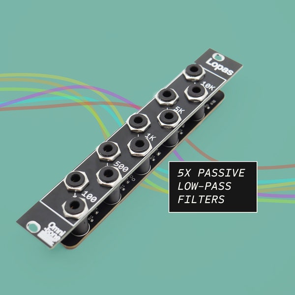 Lopas Eurorack Module Passive Low Pass Filter PLPF