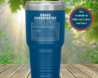 Chaos Coordinator - 30oz & 20oz  Insulated Tumbler