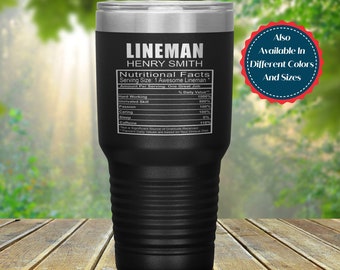 Lineman - 30oz &20oz geïsoleerde tumbler