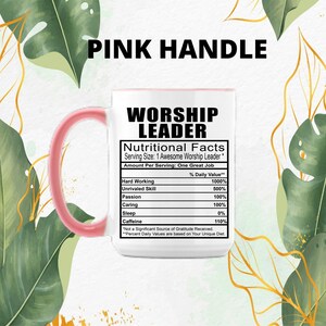 Worship Leader Coffee Tea Mug l Gift Mug for Men and Women l A Personalized Custom Name Coffee Mug image 7