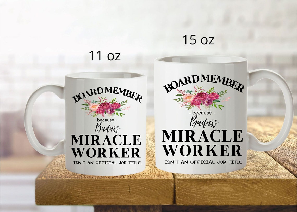 Board Member Gift L Board Member Mug L Gift for Board Member L Etsy