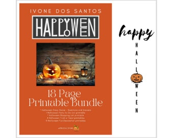 Halloween Printable Bundle