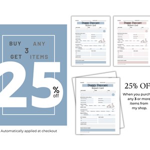 Buy any three items from my shop and get 25% off.  Automatically applied at checkout.