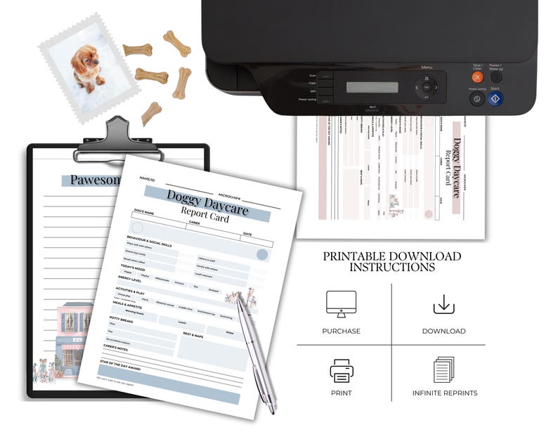 Purchase, Download, Print and Use.  It's that easy!