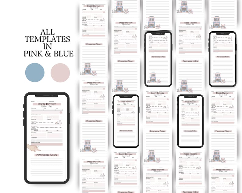 We create beautiful printable planner templates and digital templates designed specifically for pet professionals and dog lovers everywhere.