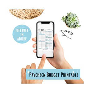 Budget Planner Printable, Paycheck Budget Template , Paycheck Budget Printable, Budget Binder, Budget Planner, Budget Template Letter, PDF,