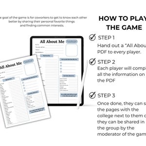 Use it as part of team building games or staff appreciation activities to learn about employee favorites and create a happier work environment.