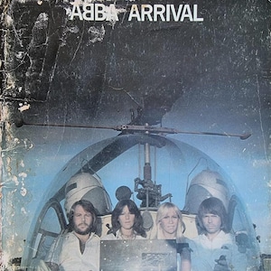 ABBA Aankomst vintage notitieboek 1976 Muziekboek Originele hoes Agnetha Fältskog Björn Ulvaeus Benny Andersson ABBA-memorabilia