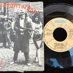 Motörhead Girlschool St. Valentine&#39;s Day Massacre 7 Inch 1981 Yugoslavia Lemmy Kilmister tape Heavy Metal Vinyl Record