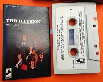 The Illusion Tape 1969 American Psychedelic rock band from Long Island  Original Cassette Tape 1st Press Progressive Rock The Illusion