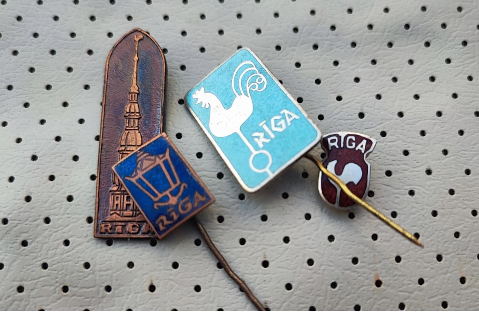 Insigne Collection Lettonie Sous URSS – Vintage Années 1970-80, Thème National