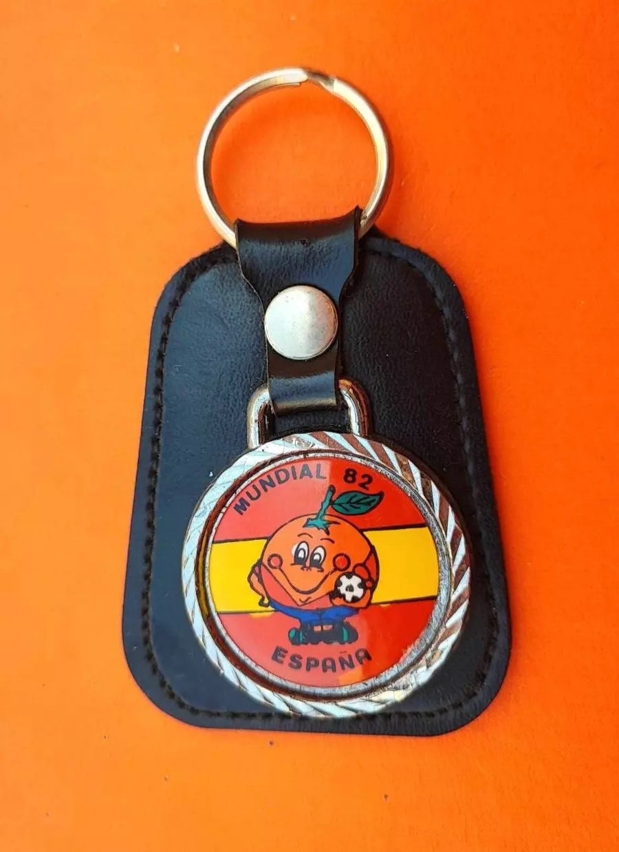 Porte-clés Rare Coupe Du Monde 1982 – Mascotte Naranjito, Espagne