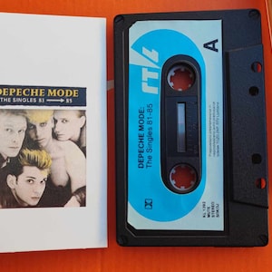 Depeche Mode The Singles 81-85 1986 Joegoslavië releasecassette Depeche Mode Martin Gore Dave Gahan DM Unieke tape