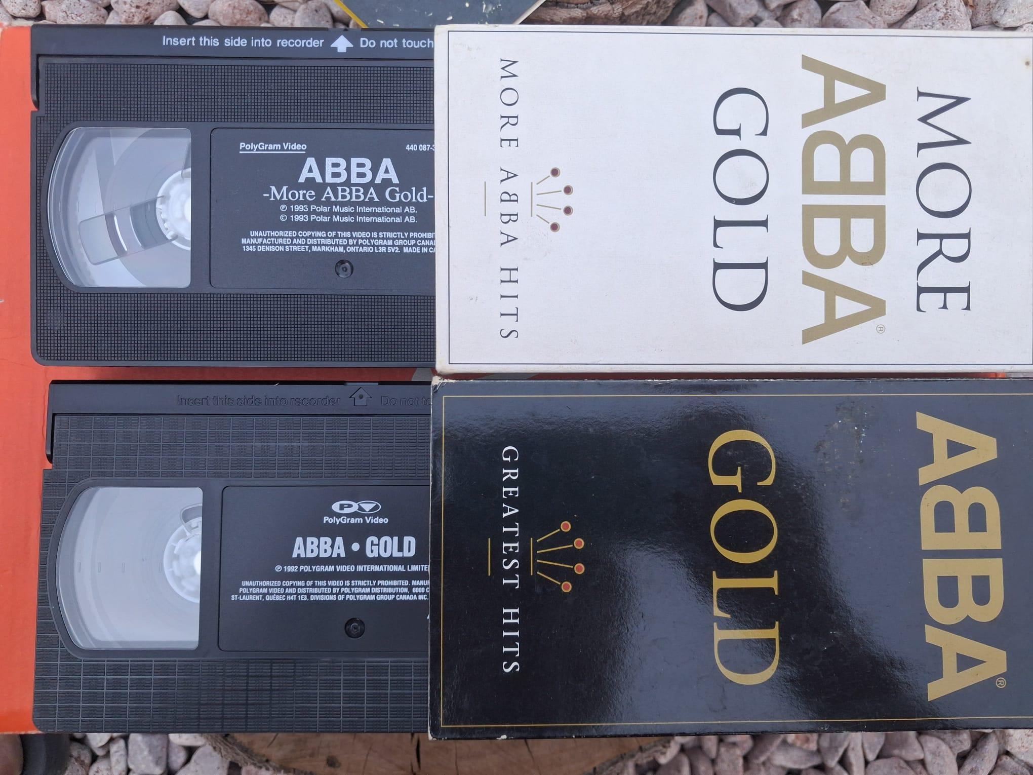 ABBA VHS テープ ゴールド グレイテスト ヒッツ オリジナル スリーブ 