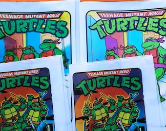 TMNT Vintage 1989 Teenage Mutant Ninja Turtles Cover School Notebook PVC TMNT Fans Leonardo Raphael Donatello Michelangelo Action Figures