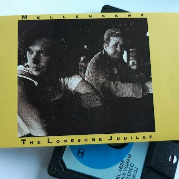 John Cougar Mellencamp The Lonesome Jubilee 1988 Joegoslavië zeldzame cassettebandje