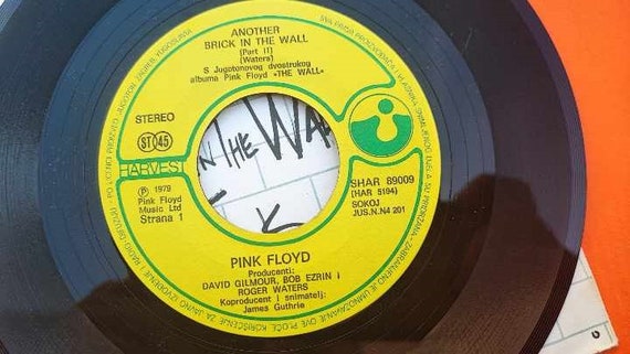 Pink Floyd Another Brick in the Wall 1980 Single 7