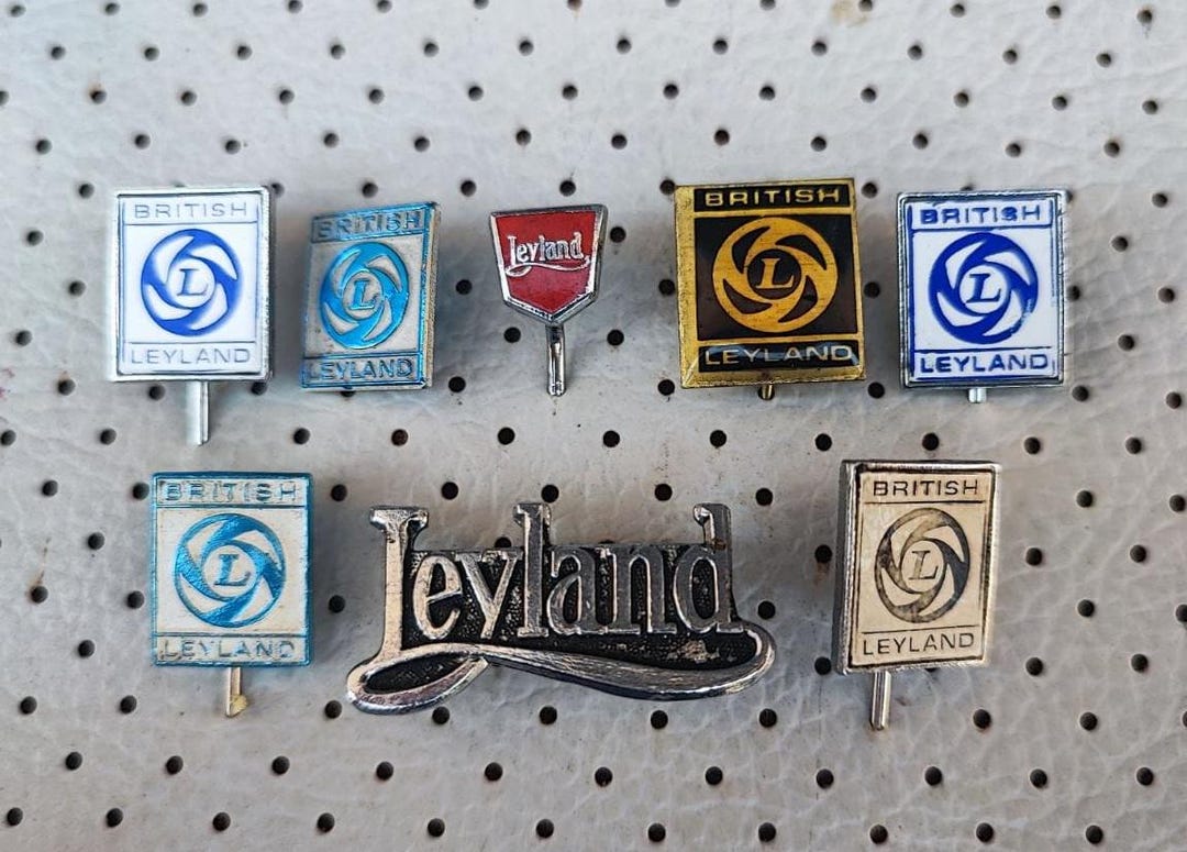 British Leyland Vintage Car Pins Collection for Sale 1980s Oldtimers ...