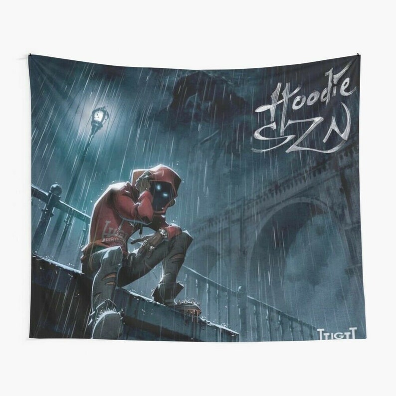 A Boogie Wit Da Hoodie Wall Tapestry A Boogie Rapper Hip Hop Etsy