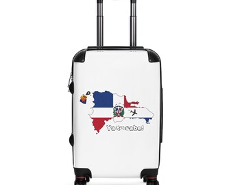 Ya tu sabe! Dominican Republic Suitcase/ Maleta Republica Dominicana/ Vacations/ Dominicans