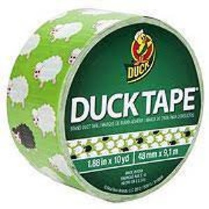 Transparent Duct Tape 1.88 Inches by 20 Yards, Clear, Strong