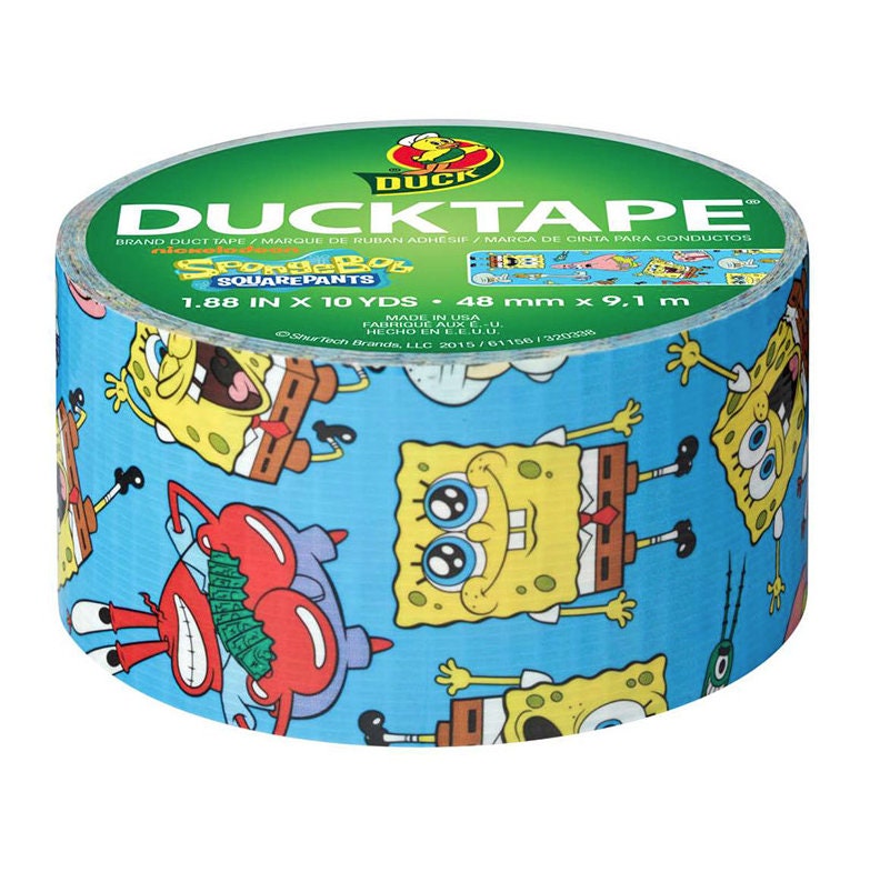 Transparent Duct Tape 1.88 Inches by 20 Yards, Clear, Strong