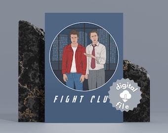 Fight Club Movie Poster (Digital Download)