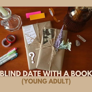 Blind Date with a Book (Young Adult YA) | Mystery Book Gift | Surprise Book Wrapped | Unique Book Lover's Gift
