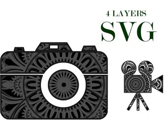 Download 3d Svg Camera Etsy