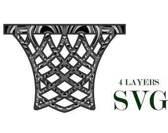 Download Basket 3d Svg Etsy