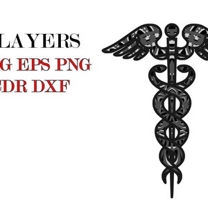 Health ,  4  layers , Digital download , svg , eps, cdr , png , dxf files