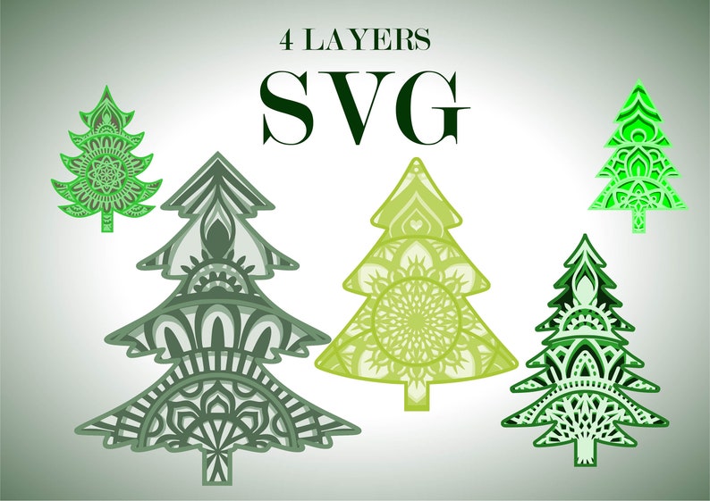 Download Little List 10 Christmas Tree Layered Mandalas Lifeinscribed Com