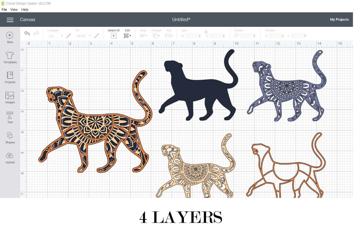 Free Free Layered Leopard Svg 533 SVG PNG EPS DXF File