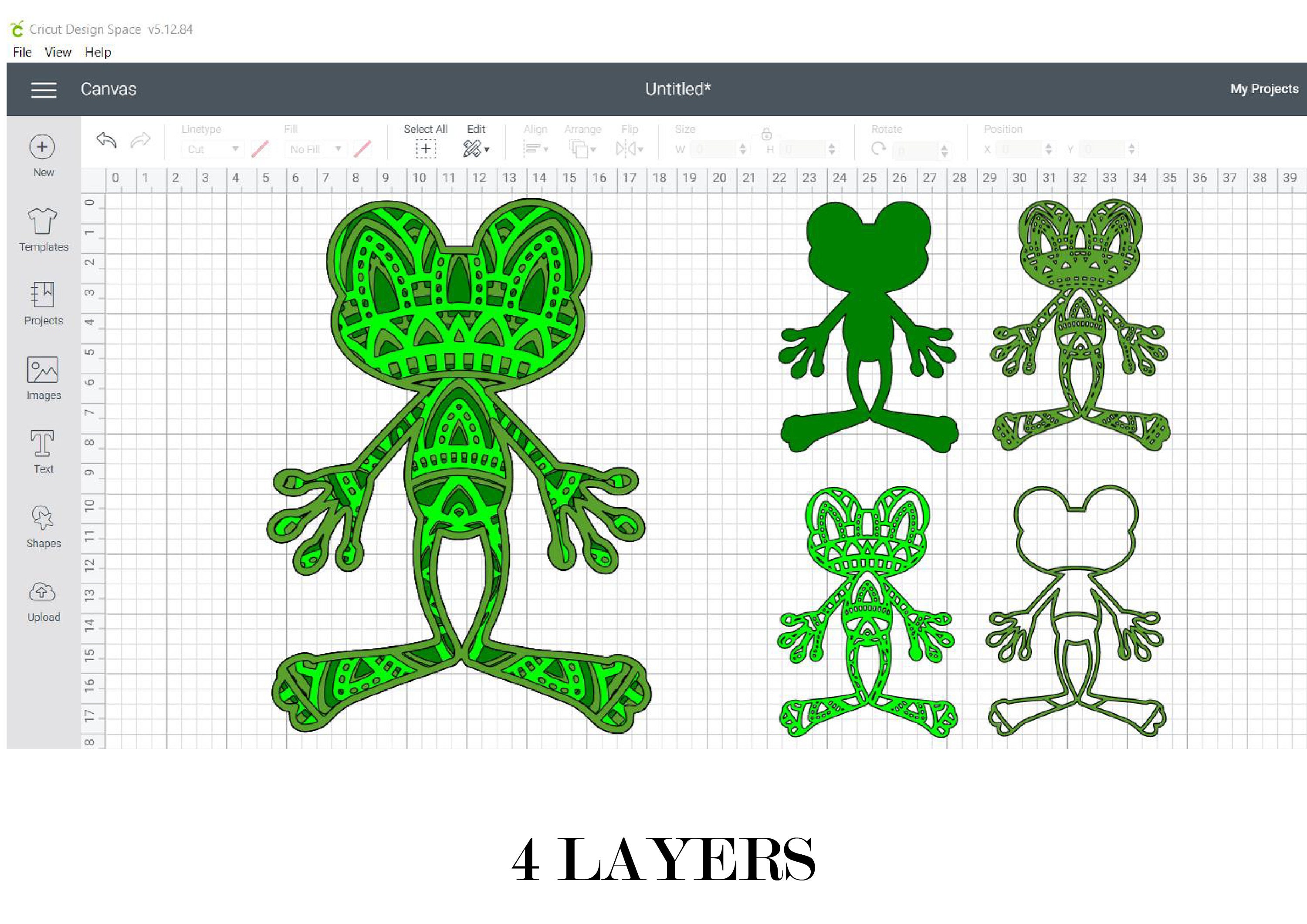 Free Free 263 Layered Frog Mandala SVG PNG EPS DXF File