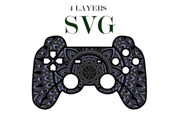 Download Controller 3d Mandala 4 Layers Svg And Eps Files Etsy