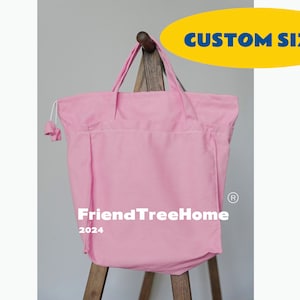 Large Quilts Canvas Storage Bag, Custom Size Cotton Bag, Wardrobe Underbed Storage Bag, Cotton Canvas Bag, Pillow Box, Travel Organizer