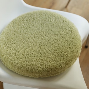 Round dining chair cushion / Memory foam cushion / Hip Butt Protection Padded / Office home computer chair cushion image 4