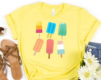 Popsicle Shirt, Hello Summer, Vacation Shirt, Beach Vacation, Summer Vacation, Vacation Tee, Vacay Mode, Summertime Shirt