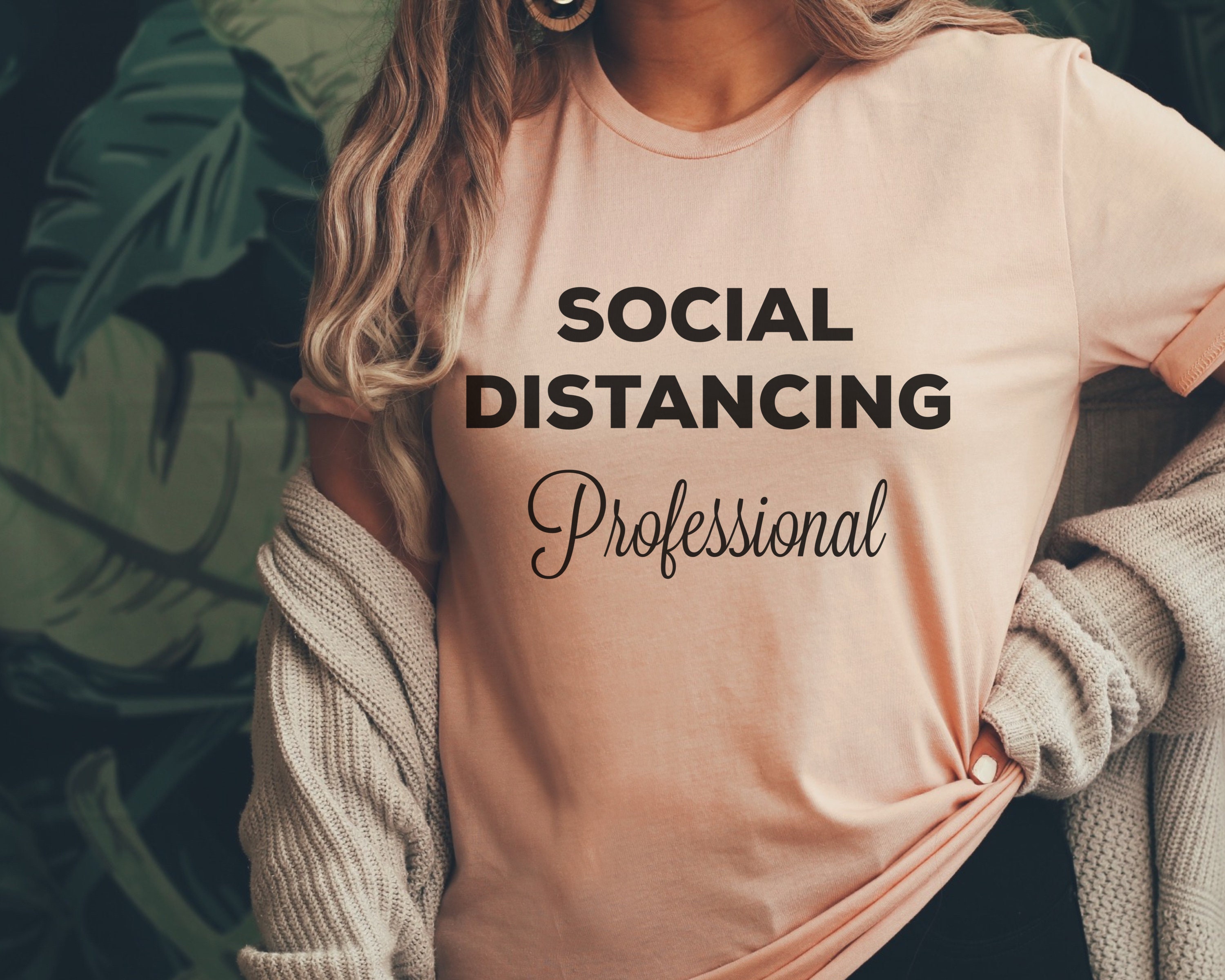 Social Distancing Professional Shirt, Social Distancing, Funny Shirt ...