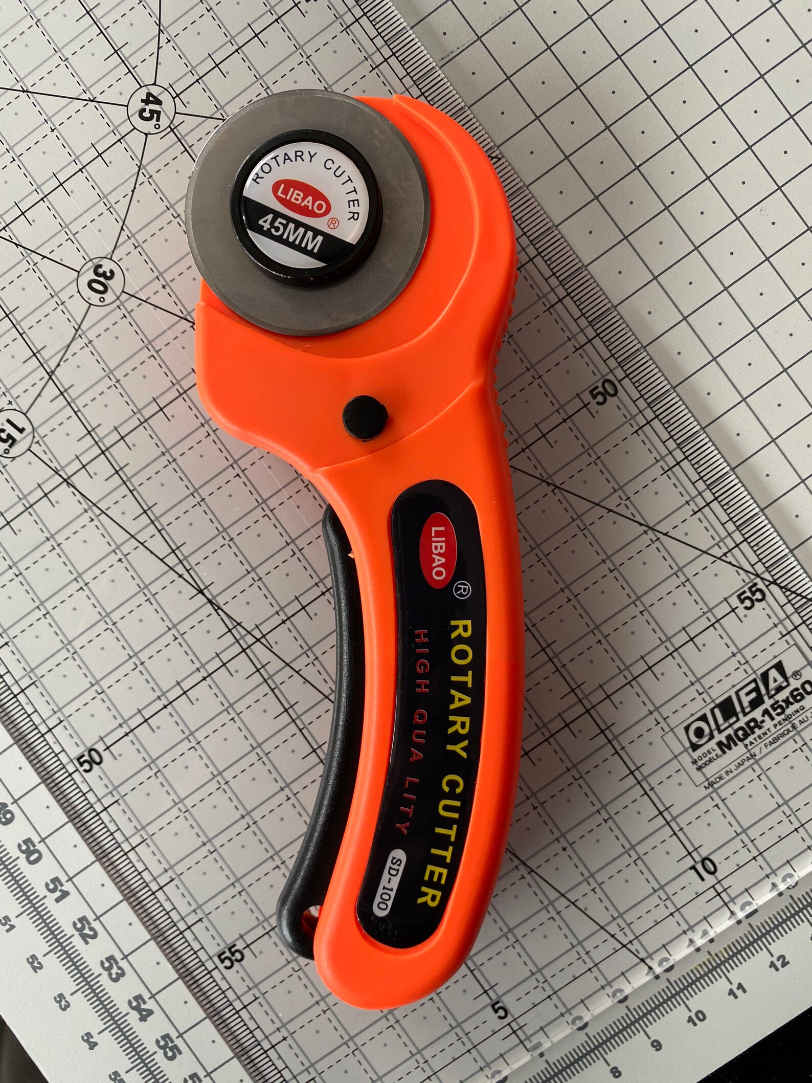 Rotating Cutter 45mm rotating cutting blade Orange and Etsy