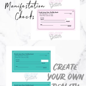 Manifestation Check - Visualize - Vision Board