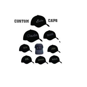 Custom K-pop Rhinestone Baseball Cap, Kpop Concert Bling Hat, Army Gift, Concert Merch, Fan Gift, Wedding, Bride, Groom, World Tour 2026