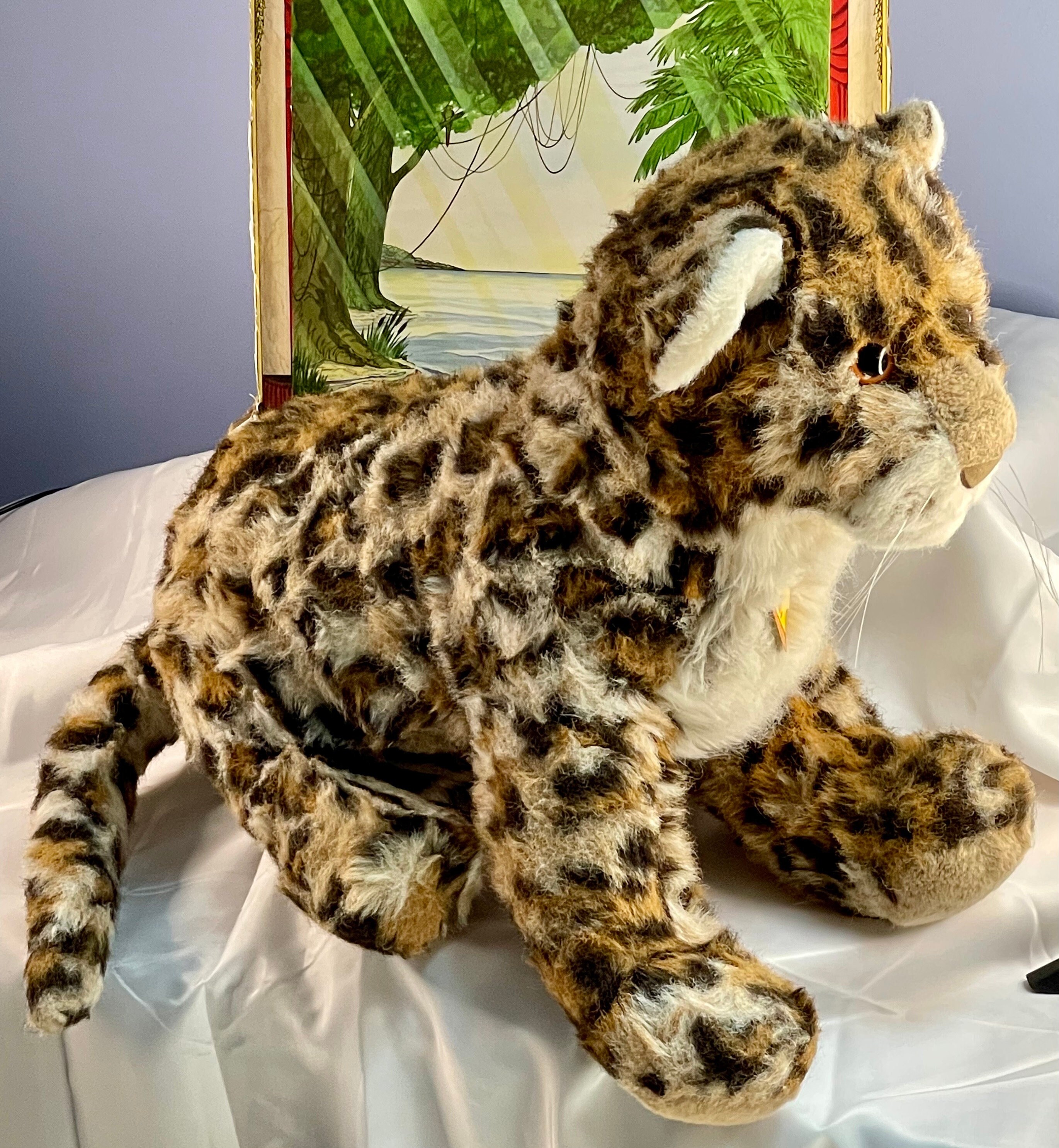 steiff snow leopard