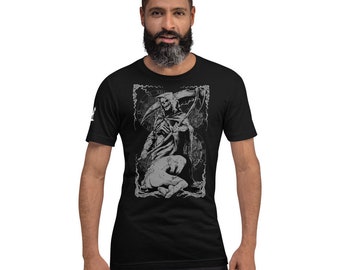 Sloth T-Shirt, Seven Deadly Sins T Shirt, Goth Shirt, Gothic Themed Shirt, Original Graphic Tee, Alternative Style