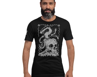 Wrath T-Shirt, Seven Deadly Sins, Goth Shirt, Gothic Themed Shirt, Original Graphic Tee, Unique Tee for Him