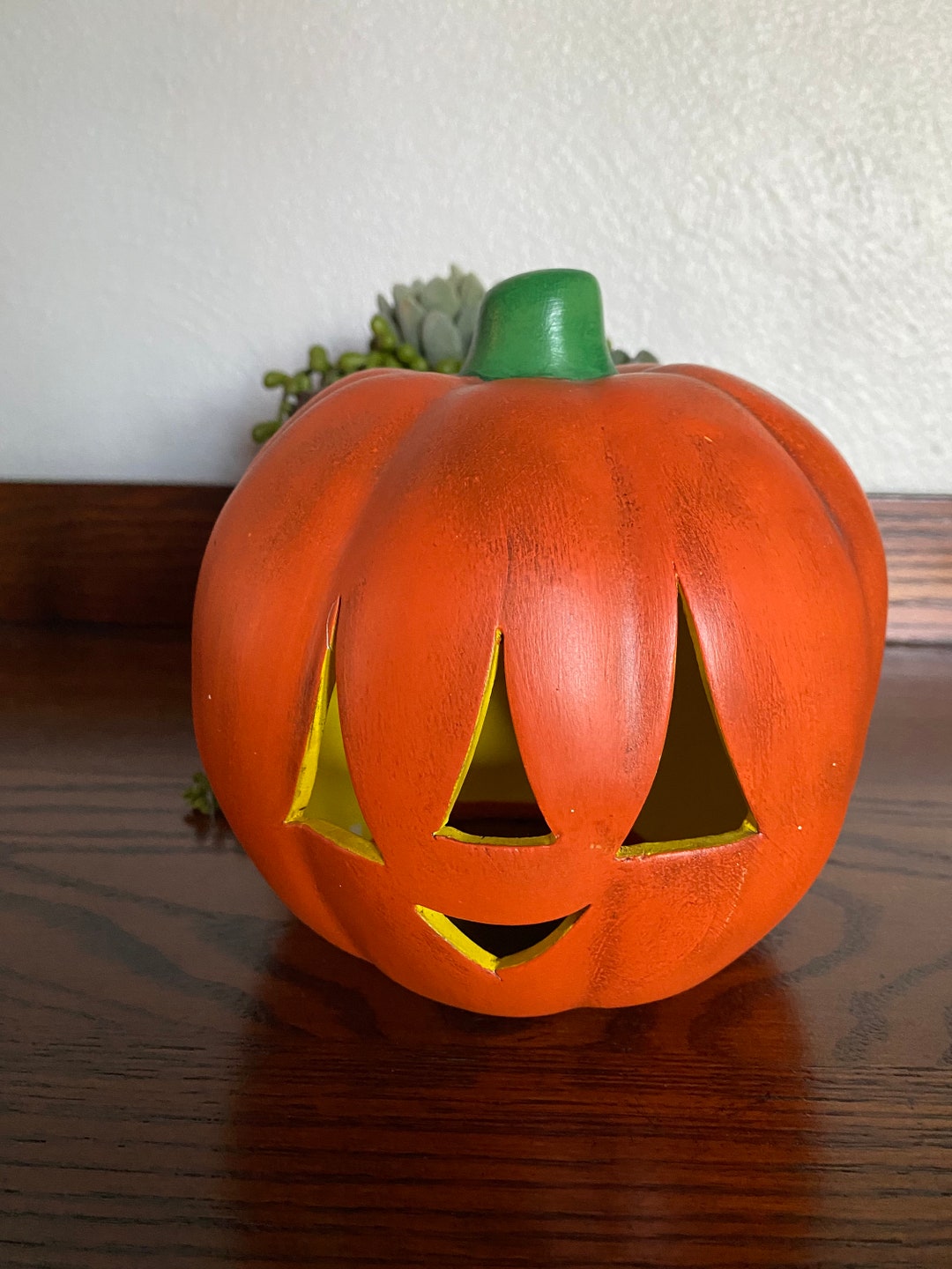 Vintage Ceramic Jack O Lanternnull