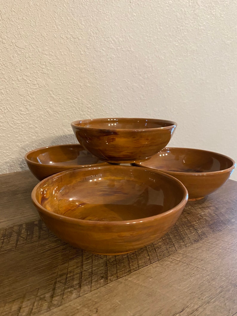 Mid Century Modernvintage Retro Plastic Salad Bowl Server and Etsy